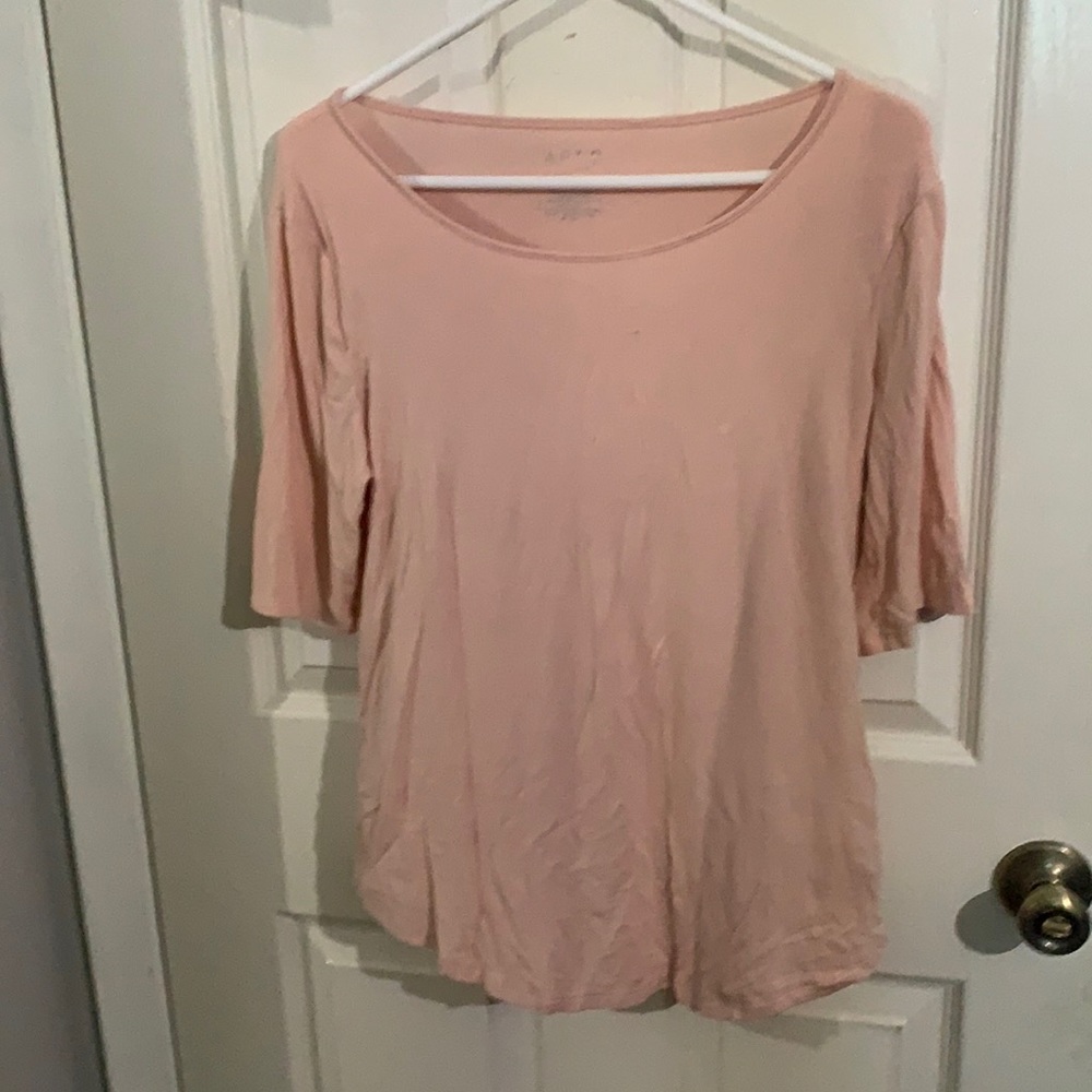 Pink loose T-shirt
